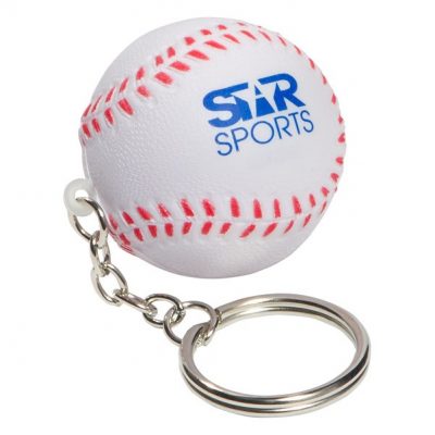 Baseball Stress Reliever Key Chain-1