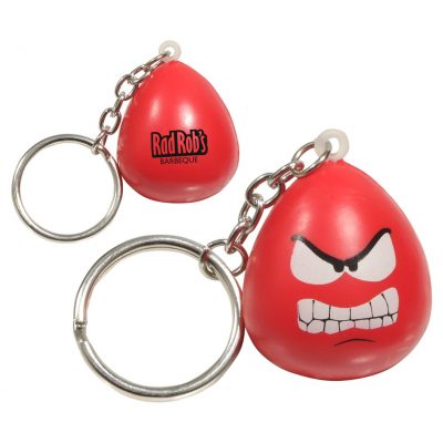 Mood Maniac Stress Reliever Key Chain-Angry-1