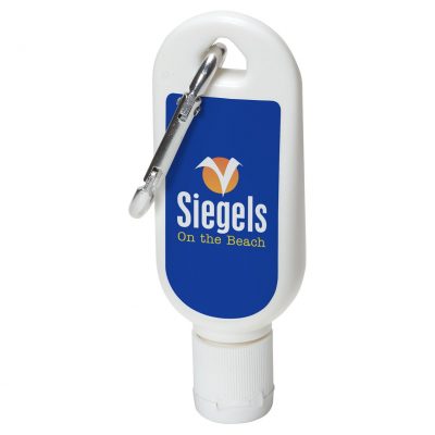 Safeguard 1 oz Sunscreen with Carabiner-1
