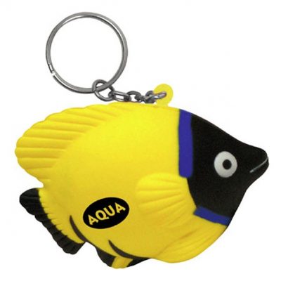Tropical Fish Stress Reliever Key Chain