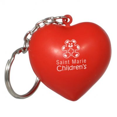 Valentine Heart Stress Reliever Key Chain-1