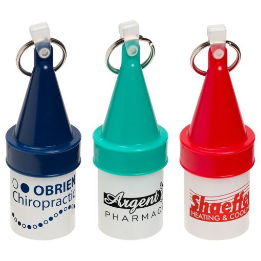 Floating Buoy Waterproof Container with Key Ring-1