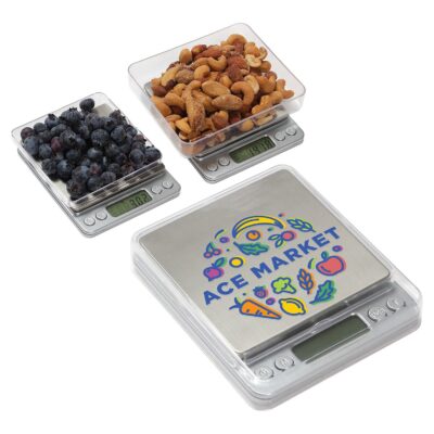 Easy Measure Digital Kitchen Scale with Food Tray