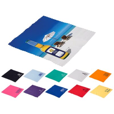 Premium 6" X 6" Microfiber Cloth: 1-Color-1