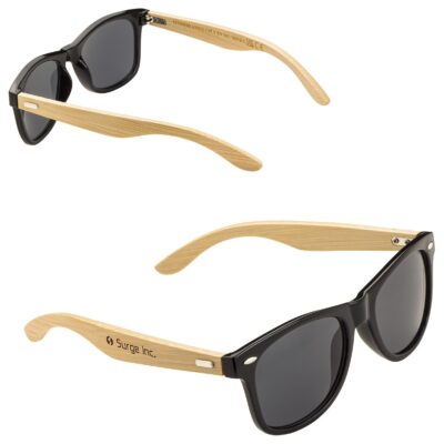 Bamboo Recycled Polycarbonate UV400 Sunglasses-1