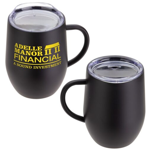 Calibre 12 oz Vacuum Insulated Ceramic Inside-Coated Coffee Mug-3