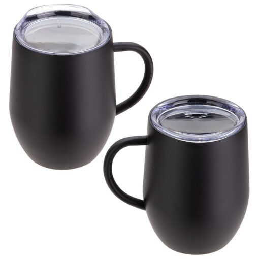 Calibre 12 oz Vacuum Insulated Ceramic Inside-Coated Coffee Mug-4