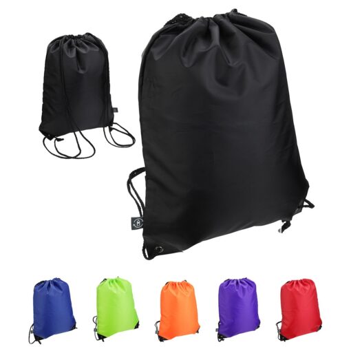 Grab 'N Go RPET Budget Drawstring Backpack-2