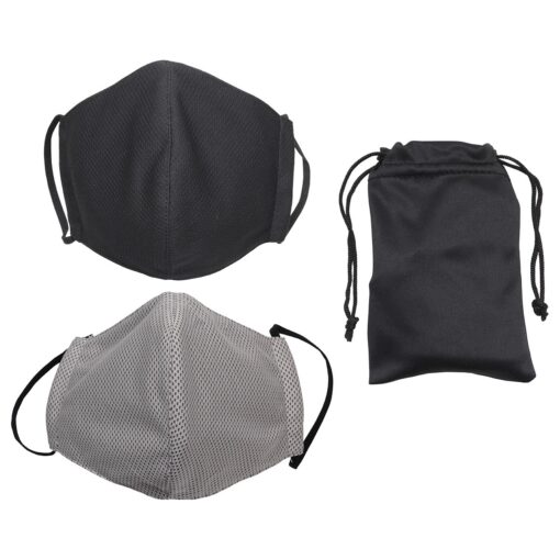 Refresh Microfiber Cooling Mask with Travel Pouch-2