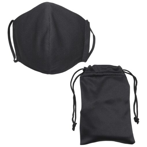 Refresh Microfiber Cooling Mask with Travel Pouch-4