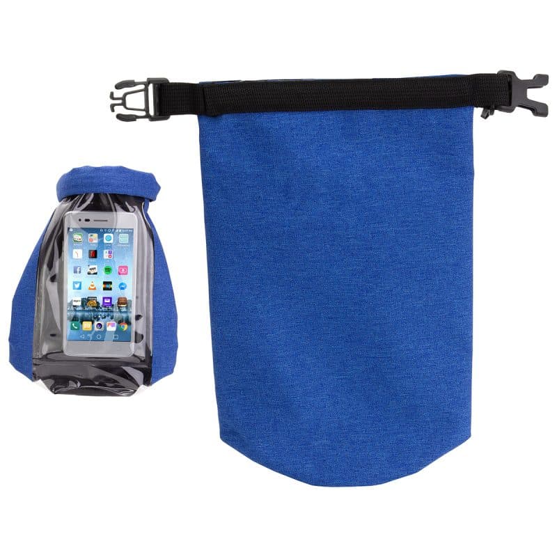 2-Liter Waterproof Gear Bag with Touch-Thru Phone Pocket - 3