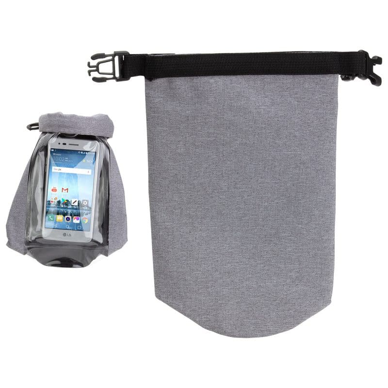 2-Liter Waterproof Gear Bag with Touch-Thru Phone Pocket - 5