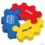 3 Piece Gear Puzzle Set Stress Reliever - 2