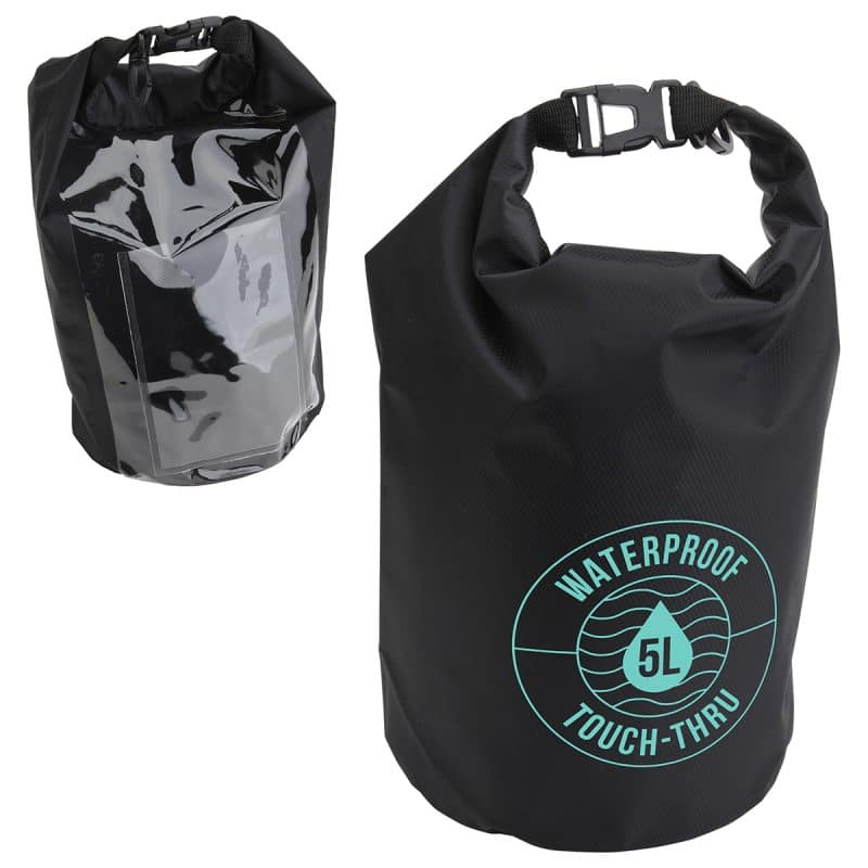 5-Liter Waterproof Gear Bag With Touch-Thru Pouch - 2