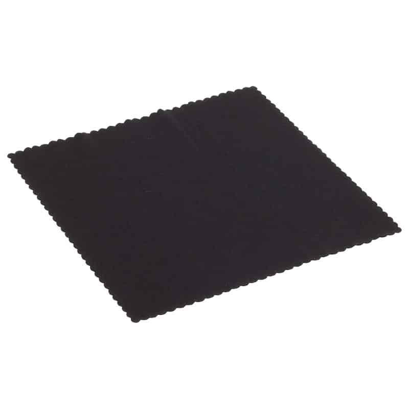 6" x 6" 220GSM Microfiber Lens Cloth with Antimicrobial Additive - 1