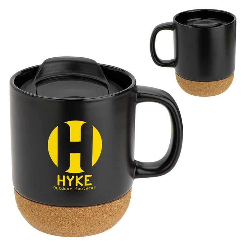 Balsamo 12 oz Ceramic Mug with Cork Base - 2