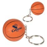 Basketball Stress Reliever Key Chain - 2