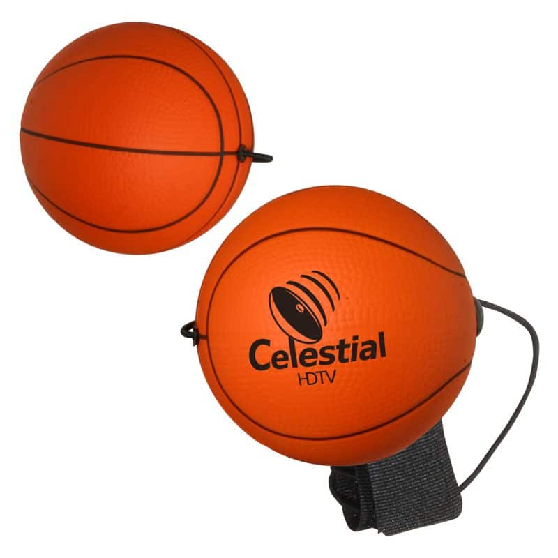 Basketball Stress Reliever Yo-Yo Bungee - 2