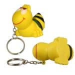 Bee Stress Reliever Key Chain - 1