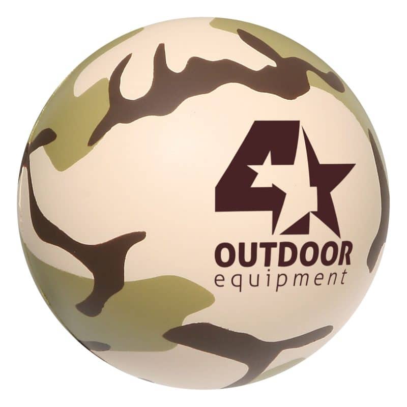 Camouflage Stress Ball - 4