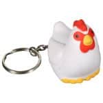 Chicken Stress Reliever Key Chain - 1