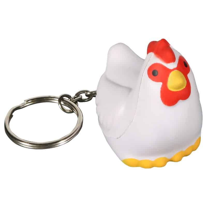 Chicken Stress Reliever Key Chain - 1