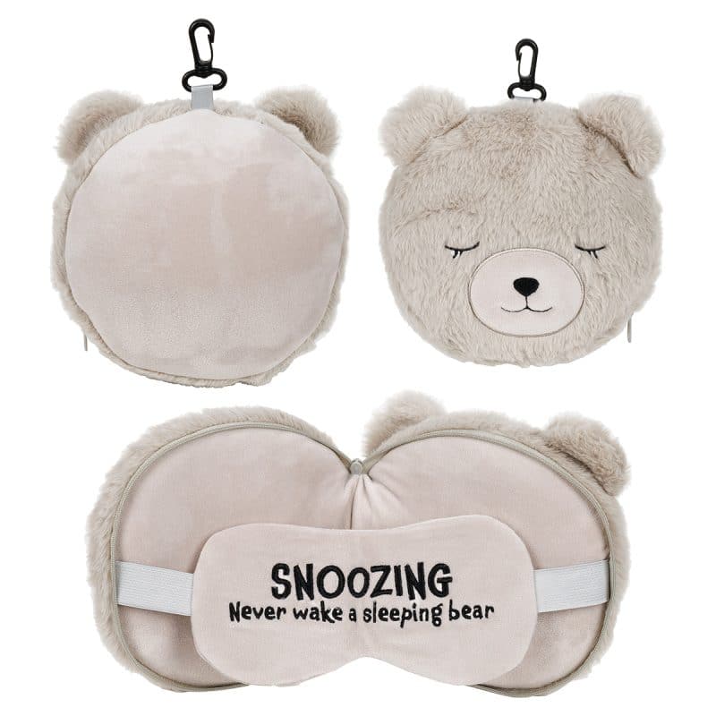 Comfort Pals™ Bear 2-in-1 Pillow Sleep Mask - 1