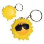 Cool Sun Stress Reliever Key Chain - 3