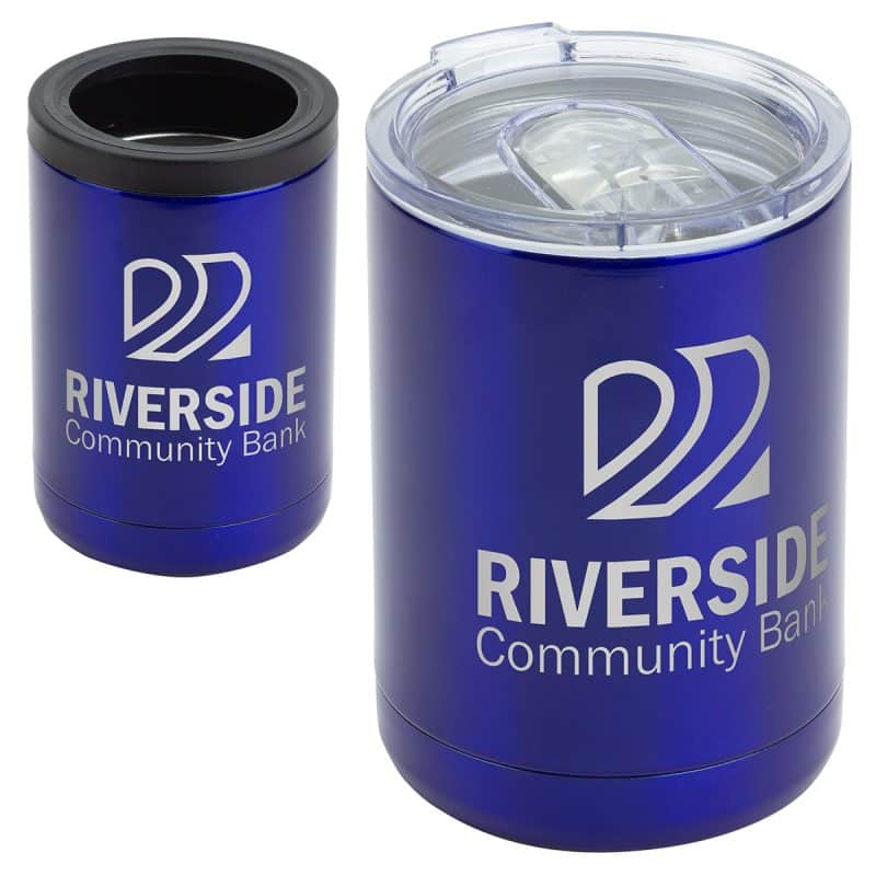 Coventry 12 oz Vacuum Insulated Stainless Steel Tumbler + Can Cooler - 4