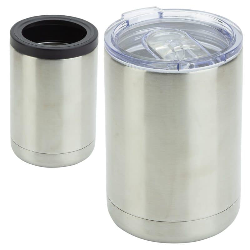 Coventry 12 oz Vacuum Insulated Stainless Steel Tumbler + Can Cooler - 9