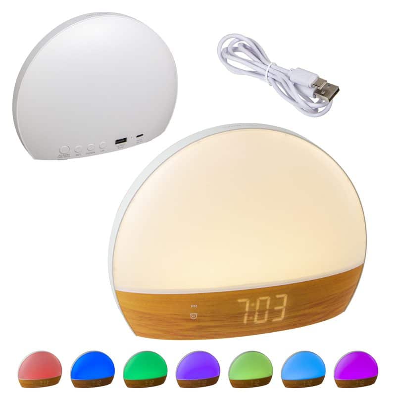 Daybreak Digital Alarm Clock with Sunrise Simulation - 1