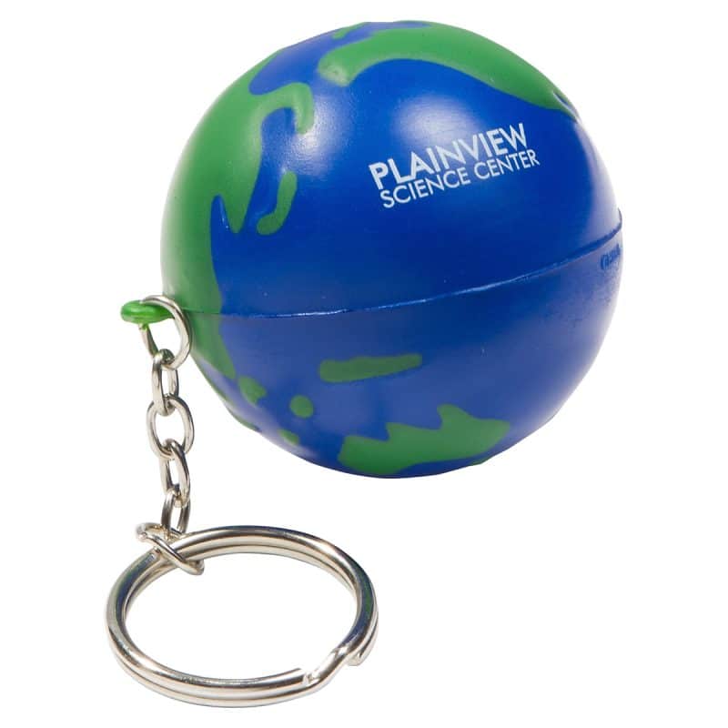 Earthball Stress Reliever Key Chain - 2