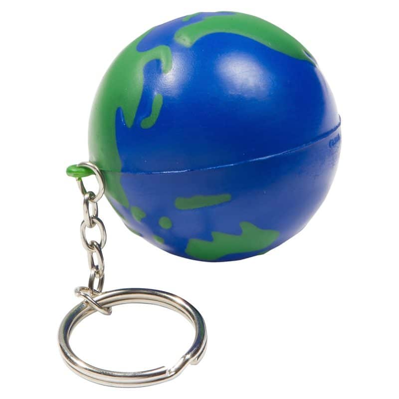 Earthball Stress Reliever Key Chain - 3
