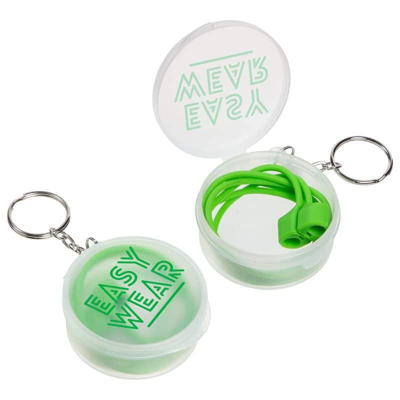 Easy-Wear Earbud/Glasses Holder - 2