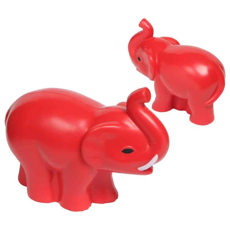 Elephant with Tusks Stress Reliever - 7