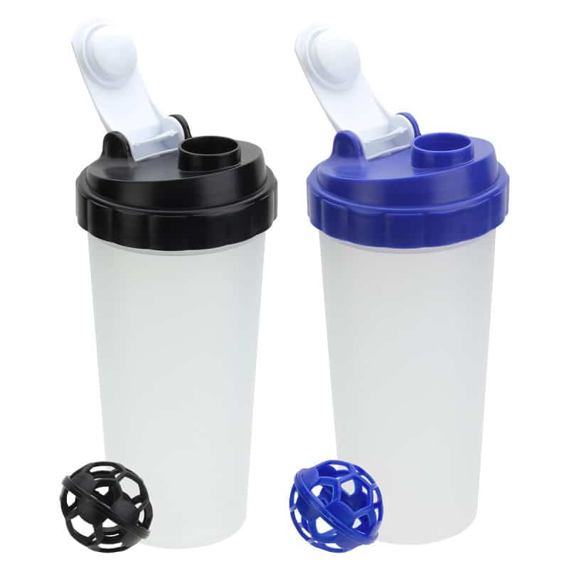 Flip-Top 20 oz Plastic Shaker Tumbler - 1