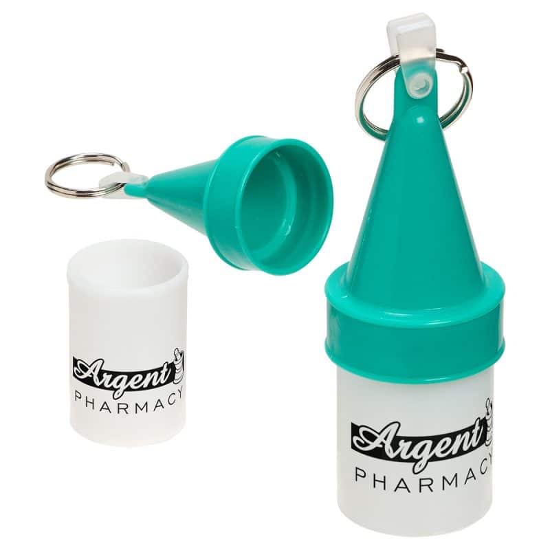 Floating Buoy Waterproof Container with Key Ring - 4