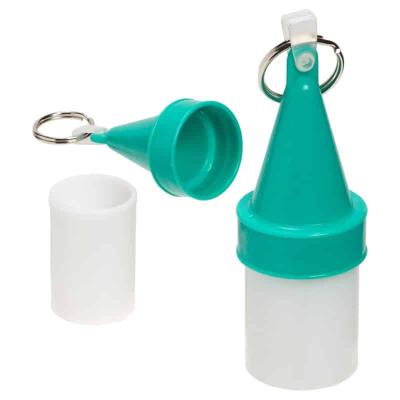 Floating Buoy Waterproof Container with Key Ring - 5