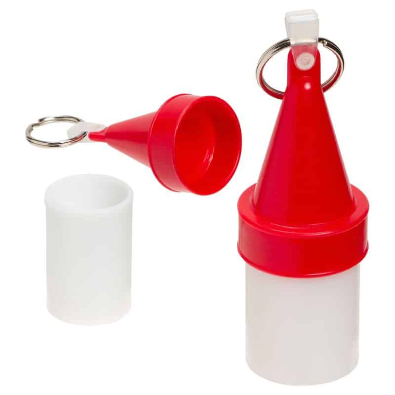 Floating Buoy Waterproof Container with Key Ring - 7