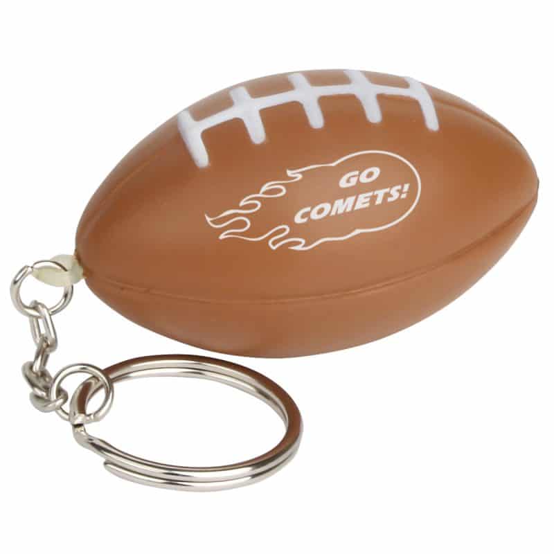 Football Stress Reliever Key Chain - 2