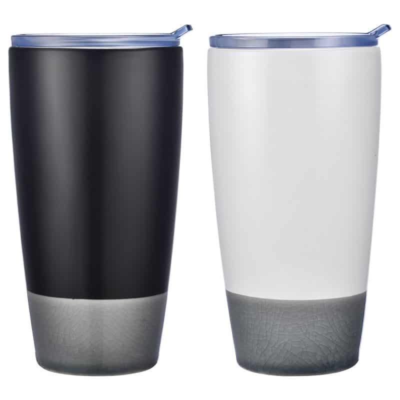 Fortuna 12 oz Double-wall Ceramic Tumbler - 1