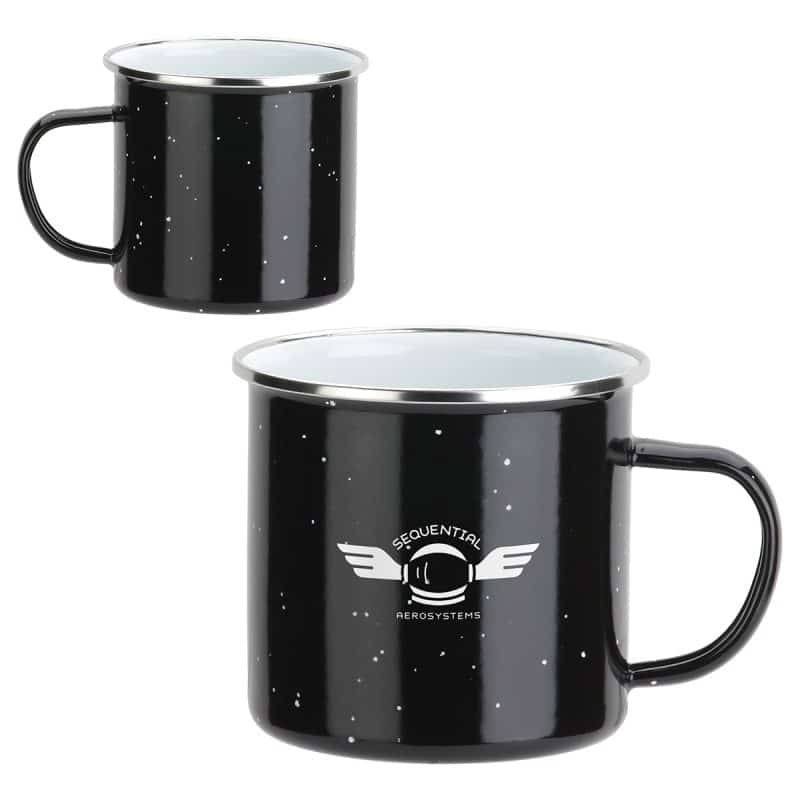Foundry 16 oz Enamel-Lined Iron Coffee Mug - 4