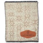 Fringed Woven Tapestry 50" x 60" 500GSM - Full Color - 2