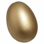 Golden Egg Stress Reliever - 1