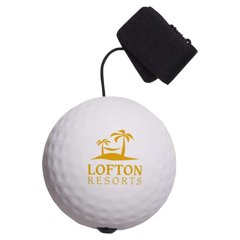 Golf Ball Stress Reliever Yo-Yo Bungee - 2