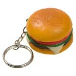 Hamburger Stress Reliever Key Chain - 1
