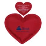 Heart Nylon-Covered Hot/Cold Pack - 2