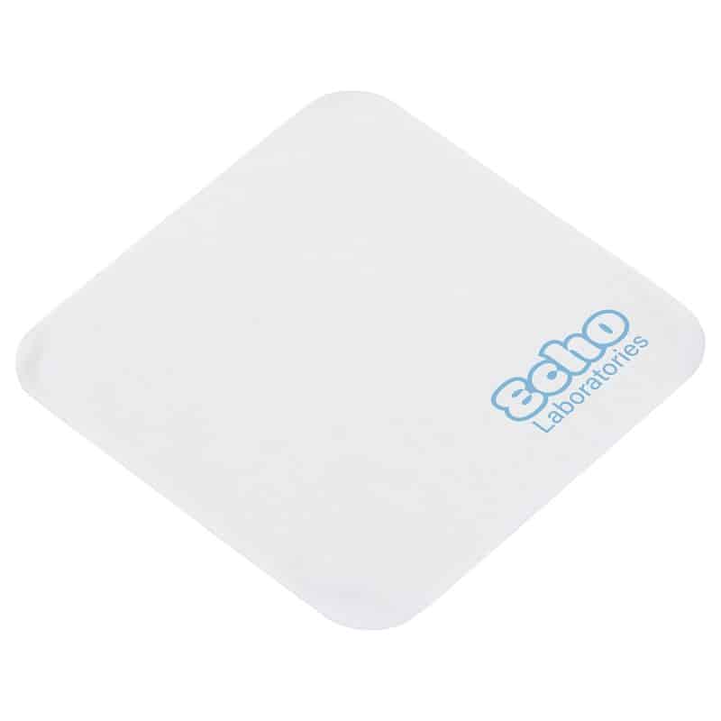 Heavyweight 6" x 6" Draw Twist Microfiber Cleaning Cloth- 1-Color - 6