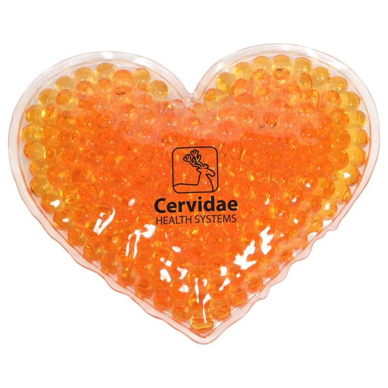 Large Heart Aqua Pearls™ Hot/Cold Pack - 6