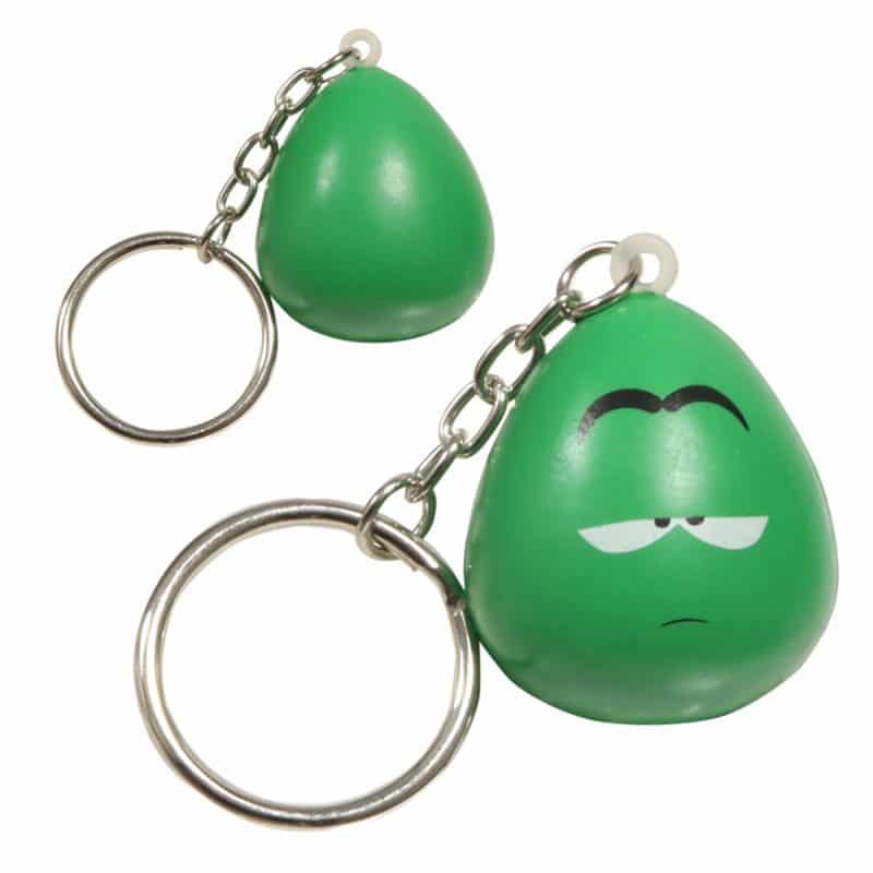 Mood Maniac Stress Reliever Key Chain-Apathetic - 1